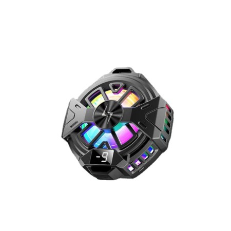 Ventilator pentru Telefon, RGB - Techsuit (P60) - Black