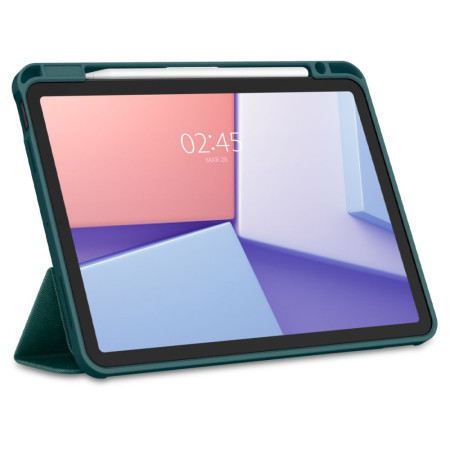 Husa pentru iPad Air 4 (2020) / Air 5 (2022) / Air 11 (2024), Spigen Urban Fit, Midnight Green