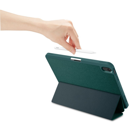 Husa pentru iPad Air 4 (2020) / Air 5 (2022) / Air 11 (2024), Spigen Urban Fit, Midnight Green