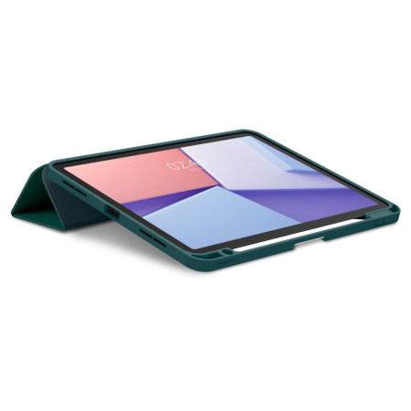 Husa pentru iPad Air 4 (2020) / Air 5 (2022) / Air 11 (2024), Spigen Urban Fit, Midnight Green