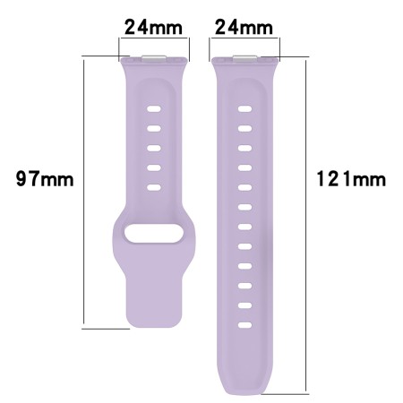 Curea pentru Huawei Watch Fit 3 - Techsuit Watchband (W050) - Purple