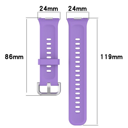 Curea pentru Huawei Watch Fit 3 - Techsuit Watchband 24mm (W061) - Purple