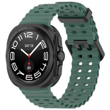 Curea pentru Samsung Galaxy Watch Ultra 47mm - Techsuit Watchband (W062) - Green