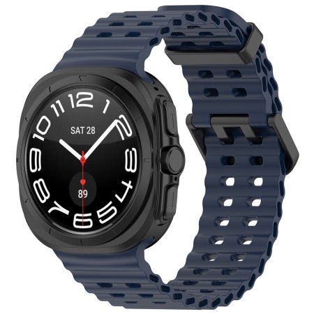 Curea pentru Samsung Galaxy Watch Ultra 47mm - Techsuit Watchband (W062) - Navy Blue