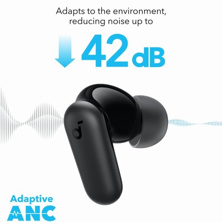 Casti Bluetooth TWS, Noise Cancelling, Touch Control, IP54 - Anker SoundCore P30i (A3959311) - Black