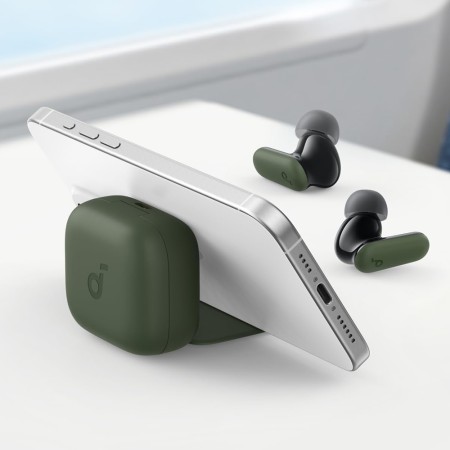 Casti Bluetooth TWS, Noise Cancelling, Touch Control, IP54 - Anker SoundCore P30i (green) - Green