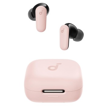 Casti Bluetooth TWS, Noise Cancelling, Touch Control, IP54 - Anker SoundCore P30i (pink) - Pink