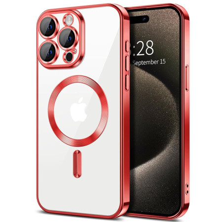 Husa pentru Iphone 16 Pro, Atasare Magnetica, MagSafe, Red