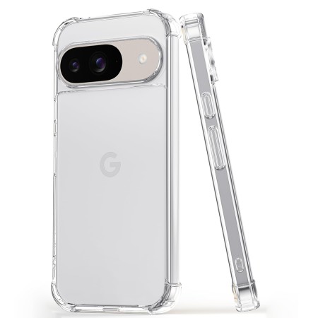 Husa pentru Google Pixel 9 - Techsuit Shockproof Clear Silicone - Clear