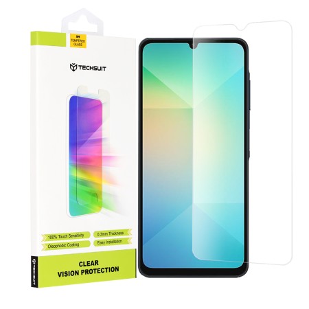 Folie pentru Samsung Galaxy A06 - Techsuit Clear Vision Glass - Transparent