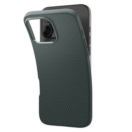 Husa pentru iPhone 16 Pro - Spigen Liquid Air - Abyss Green