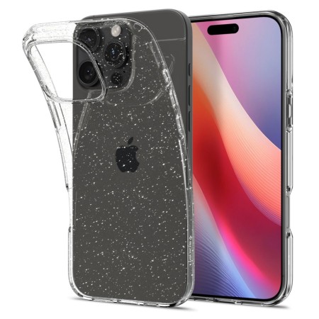 Husa pentru iPhone 16 Pro Max - Spigen Liquid Crystal - Glitter Crystal