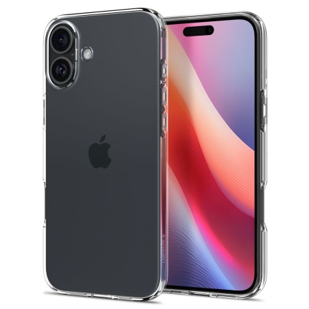 Husa pentru iPhone 16 Plus - Spigen Liquid Crystal - Crystal Clear