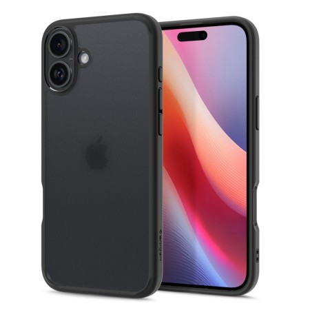 Husa pentru iPhone 16 - Spigen Ultra Hybrid - Frost Black