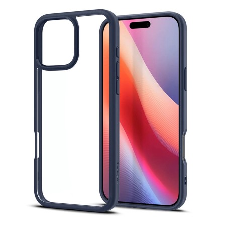 Husa pentru iPhone 16 Pro Max - Spigen Ultra Hybrid - Navy Blue