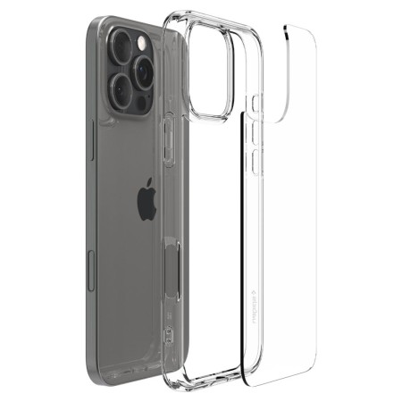 Husa pentru iPhone 16 Pro Max - Spigen Ultra Hybrid - Clear