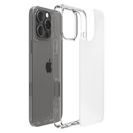 Husa pentru iPhone 16 Pro Max - Spigen Ultra Hybrid - Frost Clear