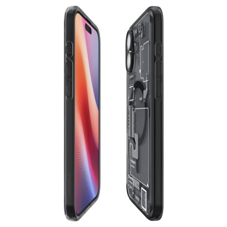 Husa pentru iPhone 16 - Spigen Ultra Hybrid Zero One MagSafe - Black