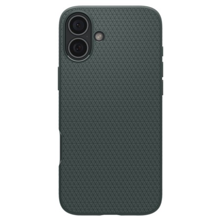 Husa pentru iPhone 16 - Spigen Liquid Air - Abyss Green