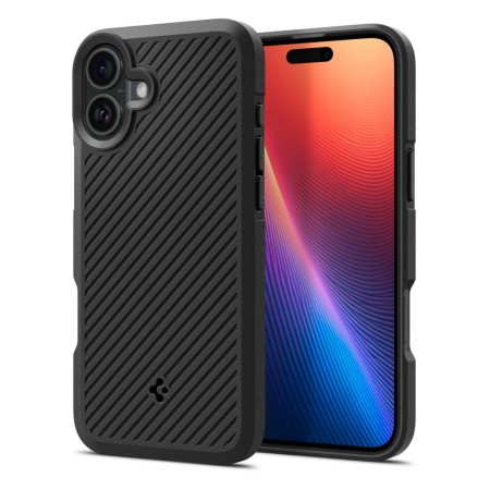 Husa pentru iPhone 16 - Spigen Core Armor - Matte Black