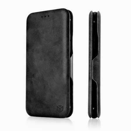 Husa tip carte pentru Samsung Galaxy S10e Techsuit, Inchidere Magnetica, Black