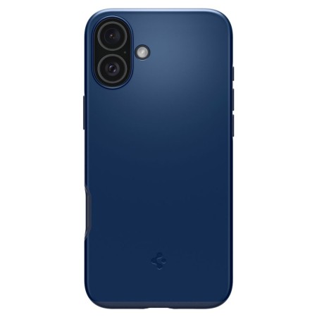 Husa pentru iPhone 16 - Spigen Thin Fit MagSafe - Navy Blue