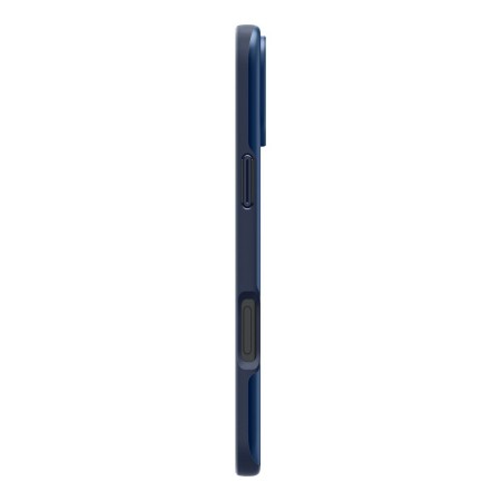 Husa pentru iPhone 16 - Spigen Thin Fit MagSafe - Navy Blue