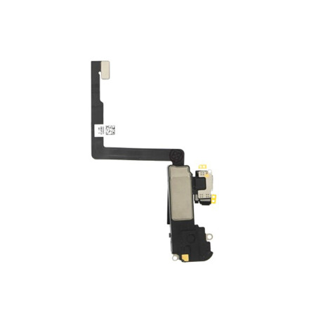 Difuzor Ureche Compatibil cu iPhone 11 Pro Max cu Senzor Lumina Proximitate si Banda, OEM, Black