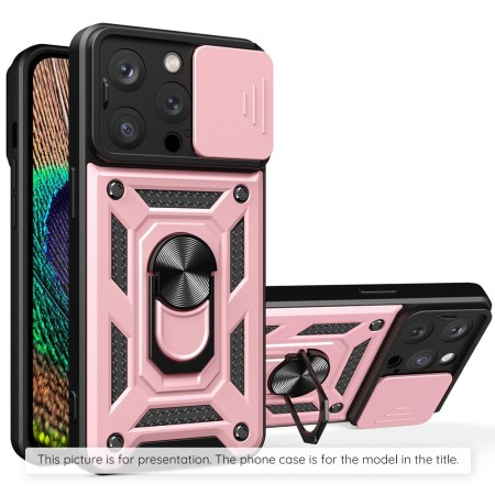 Husa pentru iPhone X / XS - Techsuit CamShield Series - Rose Gold