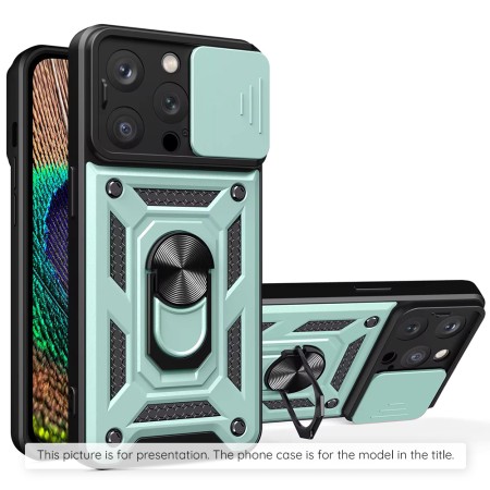 Husa pentru iPhone X / XS - Techsuit CamShield Series - Green