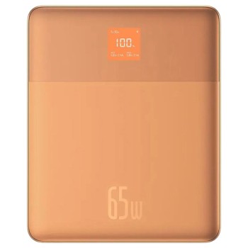 Acumulator Extern 2x Type-C, 65W, 12000mAh + Cablu USB-C - Baseus (P10063801733-00) - Orange