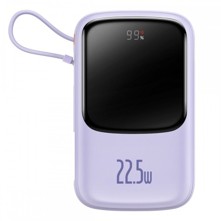 Baterie Externa 20000mAh, 22.5W - Baseus Qpow Pro (PPQD030105) - Purple