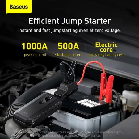 Starter Auto 2in1, 10000mAh, 1000A - Baseus Super Energy Air (C00245501113-00) - Cluster Black