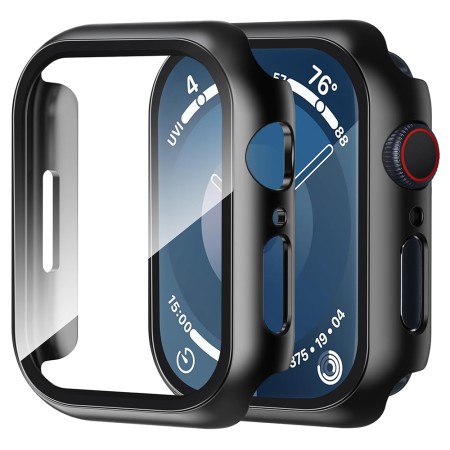 Husa pentru Apple Watch 1 / 2 / 3 (42mm) + Folie - Techsuit Defense360 Pro - Black