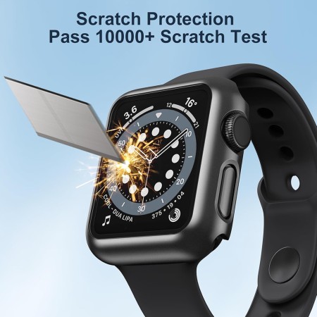 Husa pentru Apple Watch 1 / 2 / 3 (42mm) + Folie - Techsuit Defense360 Pro - Black