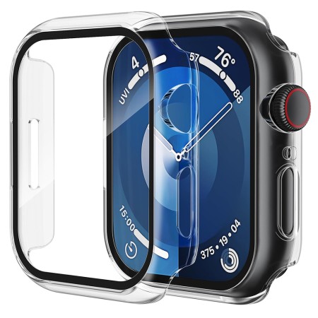 Husa pentru Apple Watch 1 / 2 / 3 (42mm) + Folie - Techsuit Defense360 Pro - Clear