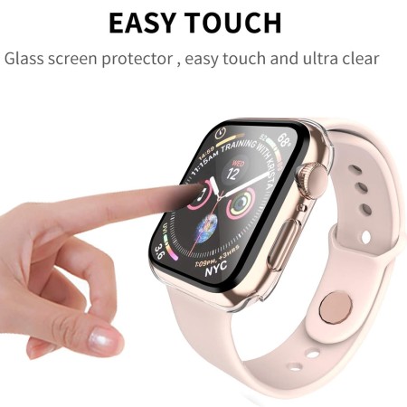 Husa pentru Apple Watch 1 / 2 / 3 (42mm) + Folie - Techsuit Defense360 Pro - Clear