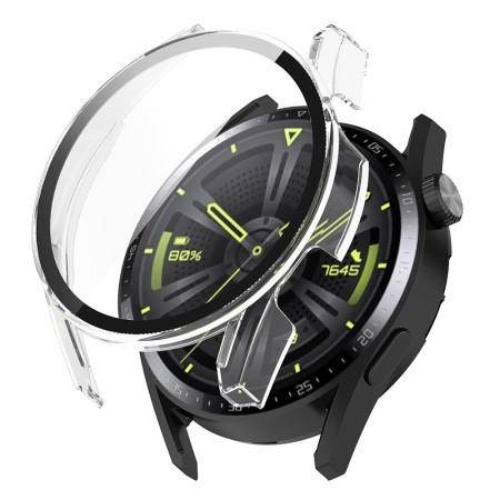 Husa pentru Huawei Watch GT 3 (46mm) + Folie - Techsuit Defense360 Pro - Clear