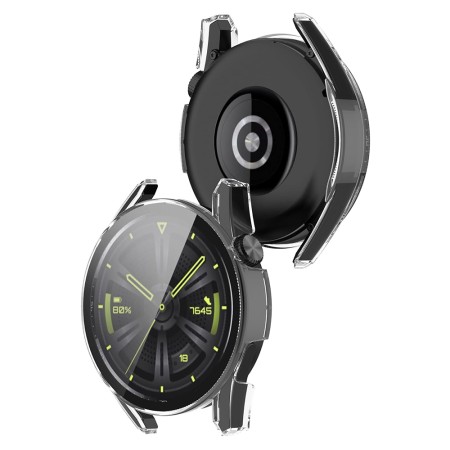 Husa pentru Huawei Watch GT 3 (46mm) + Folie - Techsuit Defense360 Pro - Clear