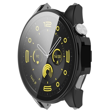 Husa pentru Huawei Watch GT 4 (46mm) + Folie - Techsuit Defense360 Pro - Black