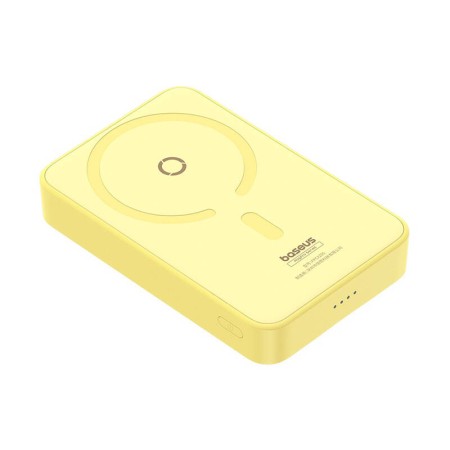 Baterie Externa MagSafe 5000mAh, 20W - Baseus PPCXZ05 (P10064101Y23-00) - Yellow