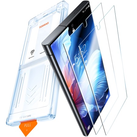 Folie pentru Samsung Galaxy S25 Plus - Torras GlassGo Install Master - Clear