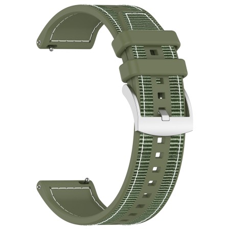 Curea pentru Huawei Watch GT 2 (46mm)/GT 2 Pro/GT 3 Pro (46mm)/Ultimate, Xiaomi Watch S1 - Techsuit Watchband (W051) - Green