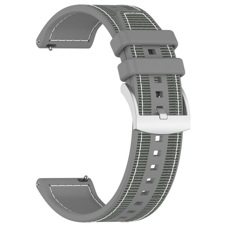 Curea pentru Huawei Watch GT 2 (46mm)/GT 2 Pro/GT 3 Pro (46mm)/Ultimate, Xiaomi Watch S1 - Techsuit Watchband (W051) - Gray