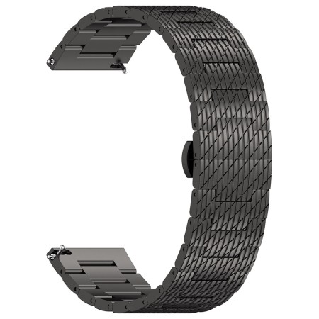 Curea pentru Huawei Watch GT 2 (46mm)/GT 2 Pro/GT 3 Pro (46mm)/Ultimate, Xiaomi Watch S1 - Techsuit Watchband (W052) - Black