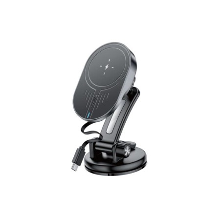 Suport Auto cu Incarcare Wireless, 15W - Yesido (C313) - Black