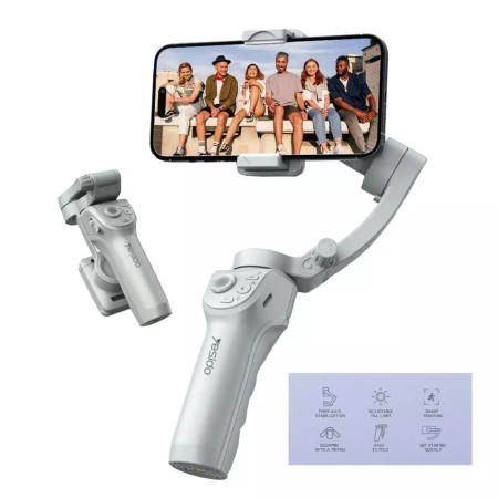 Gimbal pentru Telefon Auto Face Tracking - Yesido (SF18) - Gray