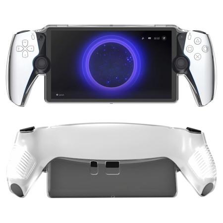 Husa pentru PlayStation Portal Remote Player, Bright Silicone, Clear