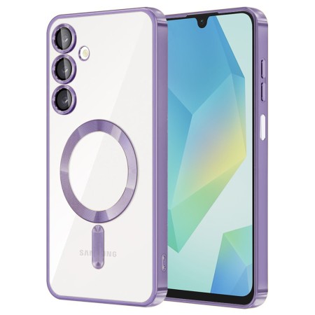 Husa pentru Samsung Galaxy A16, Atasare Magnetica, MagSafe, Light Purple