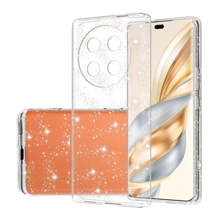 Husa pentru Honor Magic7 Lite / X9c - SparkleSkin Premium - Clear